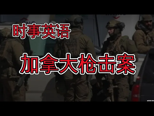 加拿大枪击案 时事新闻英语 nova scotia shooting